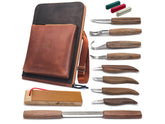 Deluxe Large Wood Carving Set With Walnut Handles – S50X