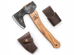 Bushcraft Hatchet – Compact Long-Bearded Axe for Carving & Camping – AX6
