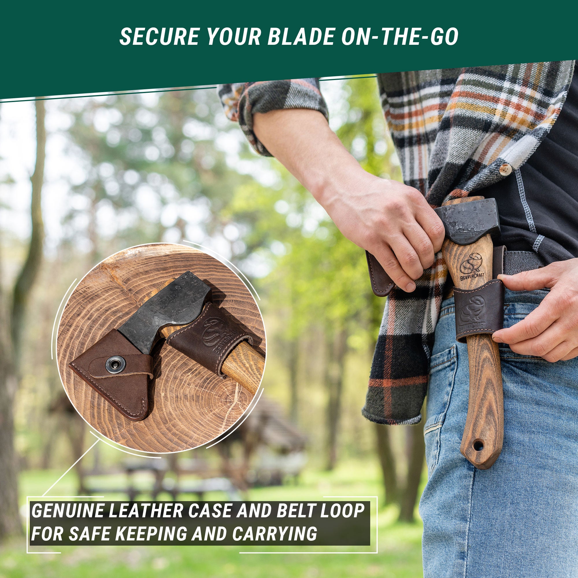 Compact Wood Hatchet