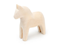 Dala Horse Carving Blank for Wood Carving – Basswood – BW DIY02