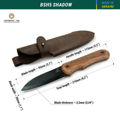Bushcraft Knives Bundle BSH3 Nightfall + BSH4 Dusk + BSH5 Shadow