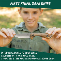 Bushcraft Knives Bundle BSH1 Dune + BSH2 Glacier + BSH Kid