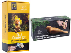 Bird & Bear Carving Set