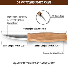 Whittling Sloyd Knife - C4