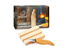 Wizard Carving Kit – Complete Starter Whittling Kit for Beginners – DIY03