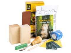 Bird & Bear Carving Set