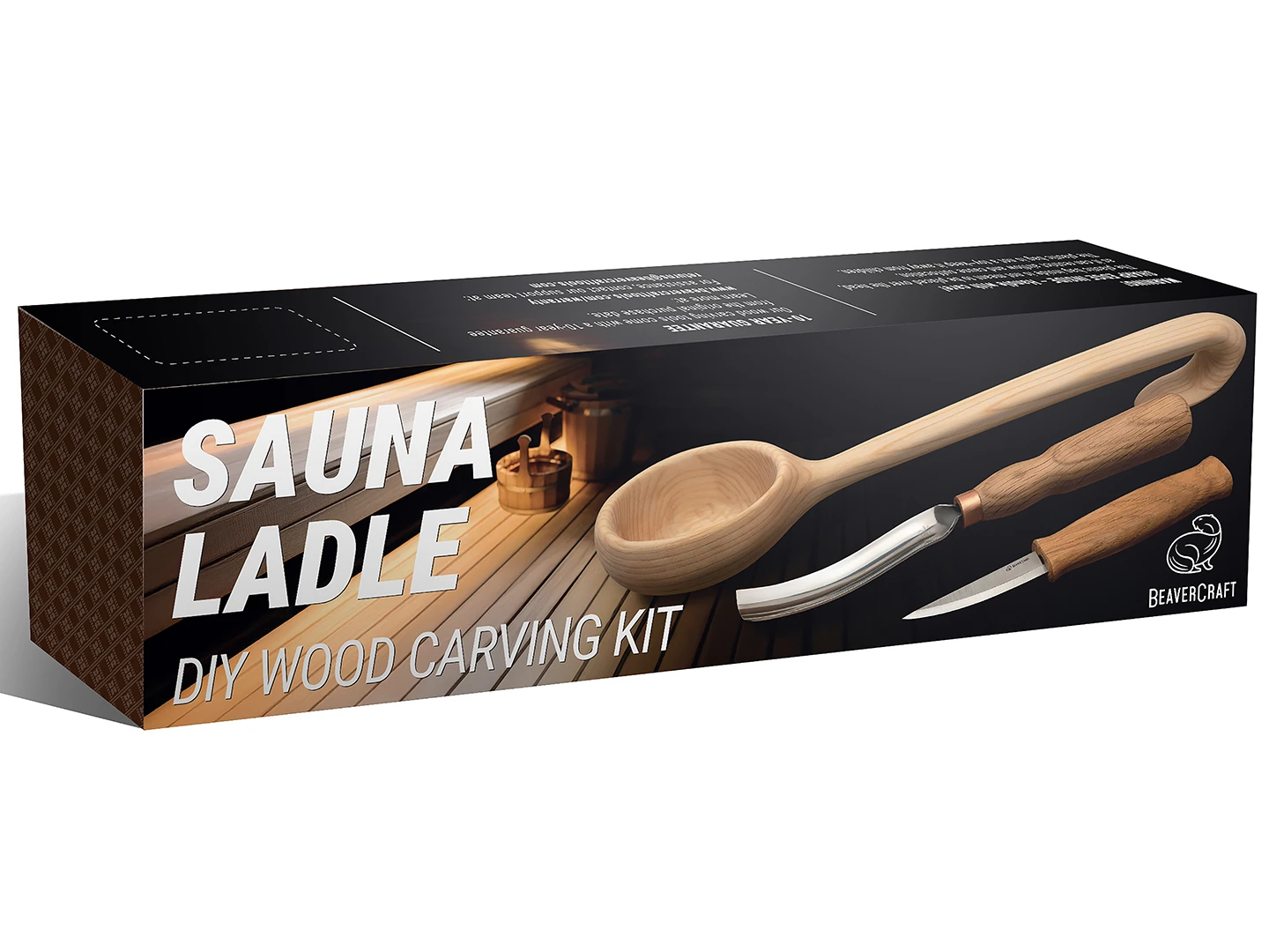 Sauna Ladle Carving Kit – Complete Sauna Spoon Carving Kit – DIY11