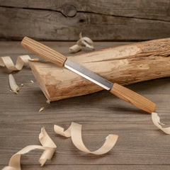 Drawknife with Leather Sheath - DK2S