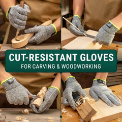 Comfort Bird Kit – DIY Carving Kit with Safety Gloves in size S
