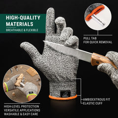 Celtic Spoon Carving Kit – DIY Carving Kit with Safety Gloves in size S