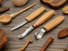 Complete Spoon Carving Tool Set – Wood Carving Set for Beginners and Pros – S14m