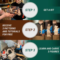 Whittling Wood Knives Kit - S16