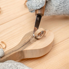 Deluxe Wood Carving Set With Walnut Handles – S18X