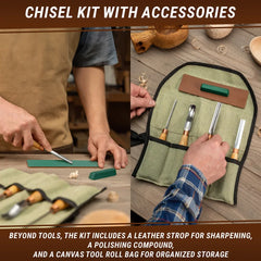 Gouge Wood Carving Tools Set - SC01