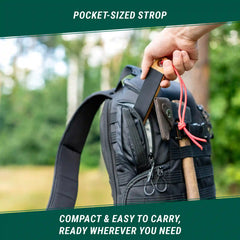 Pocket Dual-Sided Leather Paddle Strop & 2 Polishing Compounds – LS9P2