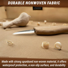 Hobby Work Mat – Wood Chip Catcher for Carving & Crafts