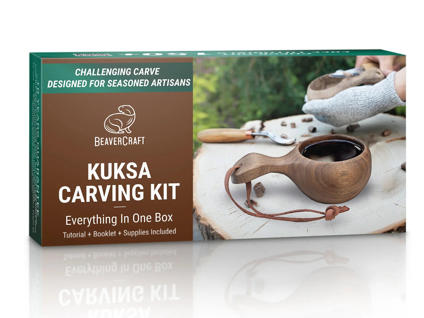 Walnut Kuksa Carving Kit