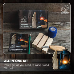 Gift Set of 9 DIY Carving Kits