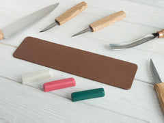 Leather Strop & 3 Polishing Compounds – LS7P03