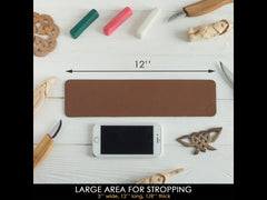 Leather Strop & 3 Polishing Compounds – LS7P03