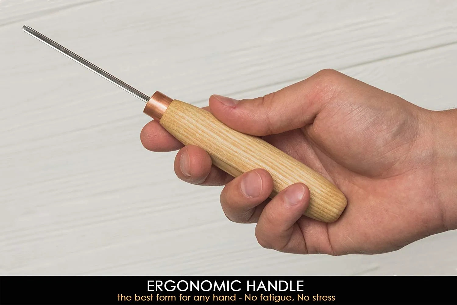 V-profile small angle chisel