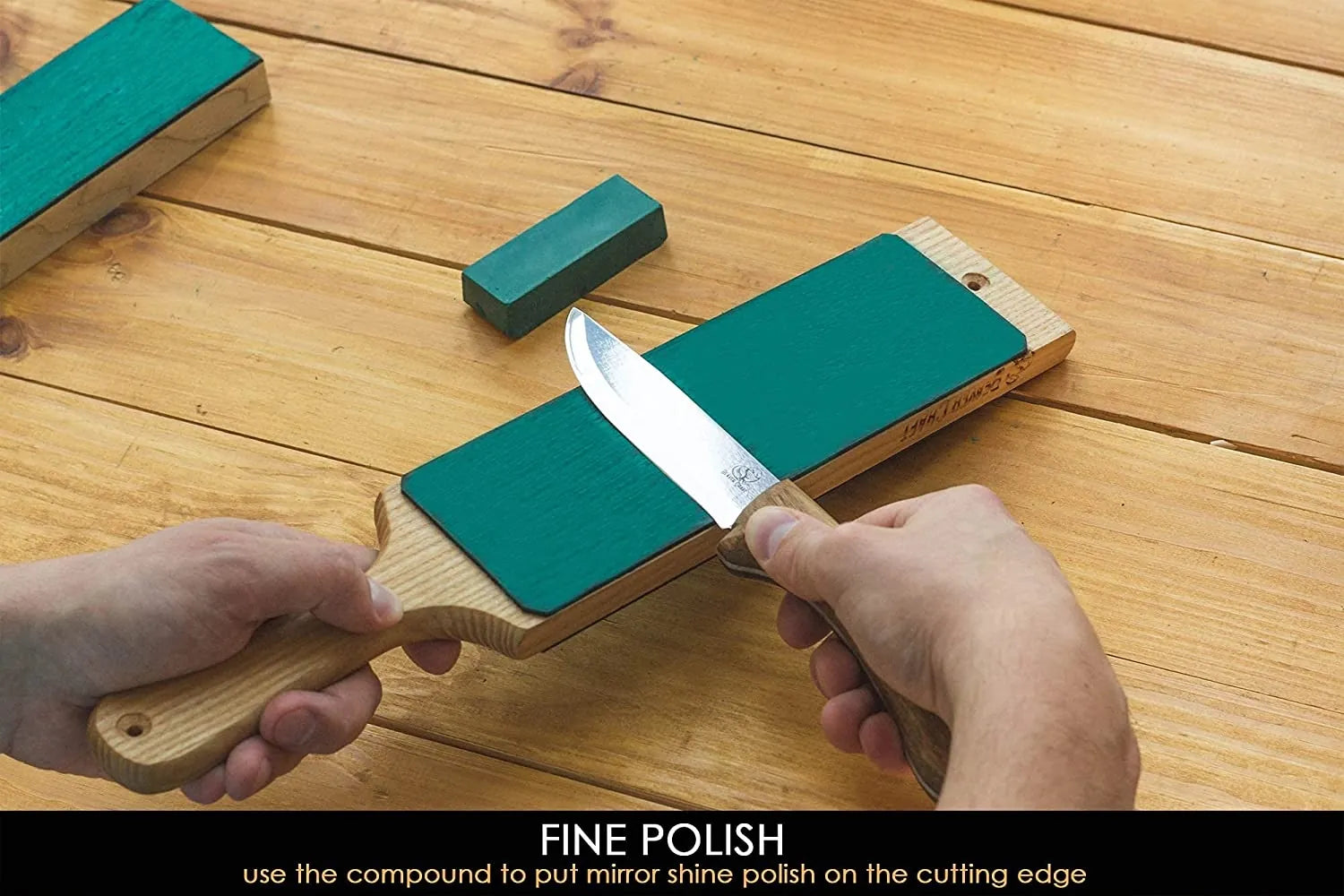 Honing paste green compound