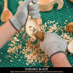 Hook knife for wood carving