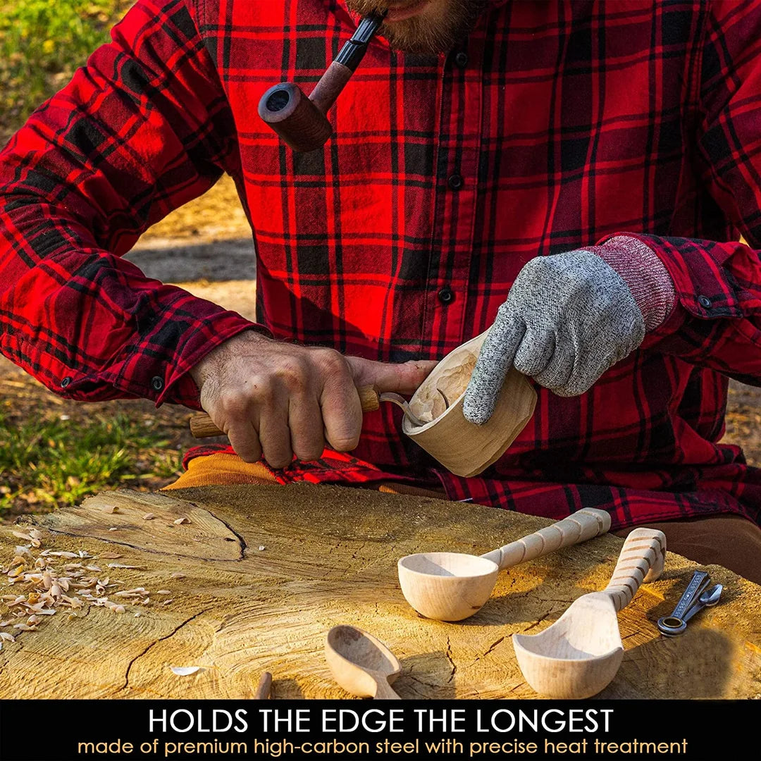 Hook knife for wood carving
