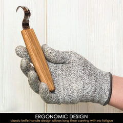 Hook knife for wood carving