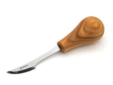 Universal Wood Carving Knife – Palm-Handled Whittling Knife for Beginners & Professionals - C17P