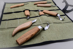 Wood Carving Set of 8 Knives - S08