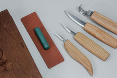 Set of 4 Knives in a Book Case (left-handed) - S09L book