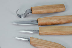 Set of 4 Knives in a Book Case (left-handed) - S09L book