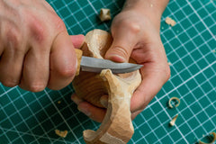 Left-Handed Spoon Carving Tool Set – Kuksa, Bowls & Hollow Carving Kit – S38L