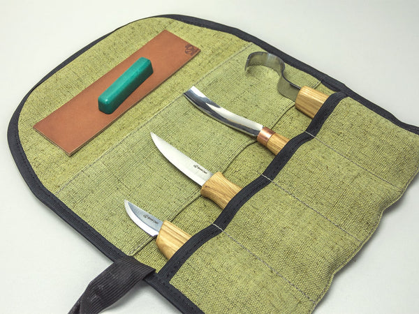 Set for wood carving for [left handed