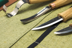 Spoon and Kuksa Carving Professional Set with Knives and Strop - S43