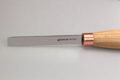 Compact Straight Flat Single Bevel Chisel (Sweep #1) - K1/10