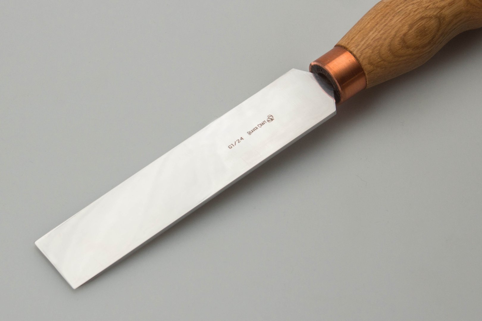 blade of wide flat chisel