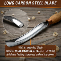 Long Bent Gouge 7L (22mm) - G7L/22