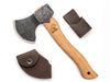 Splitting Hatchet for Firewood & Bushcraft – Compact Carbon Steel Wood Axe – AX3