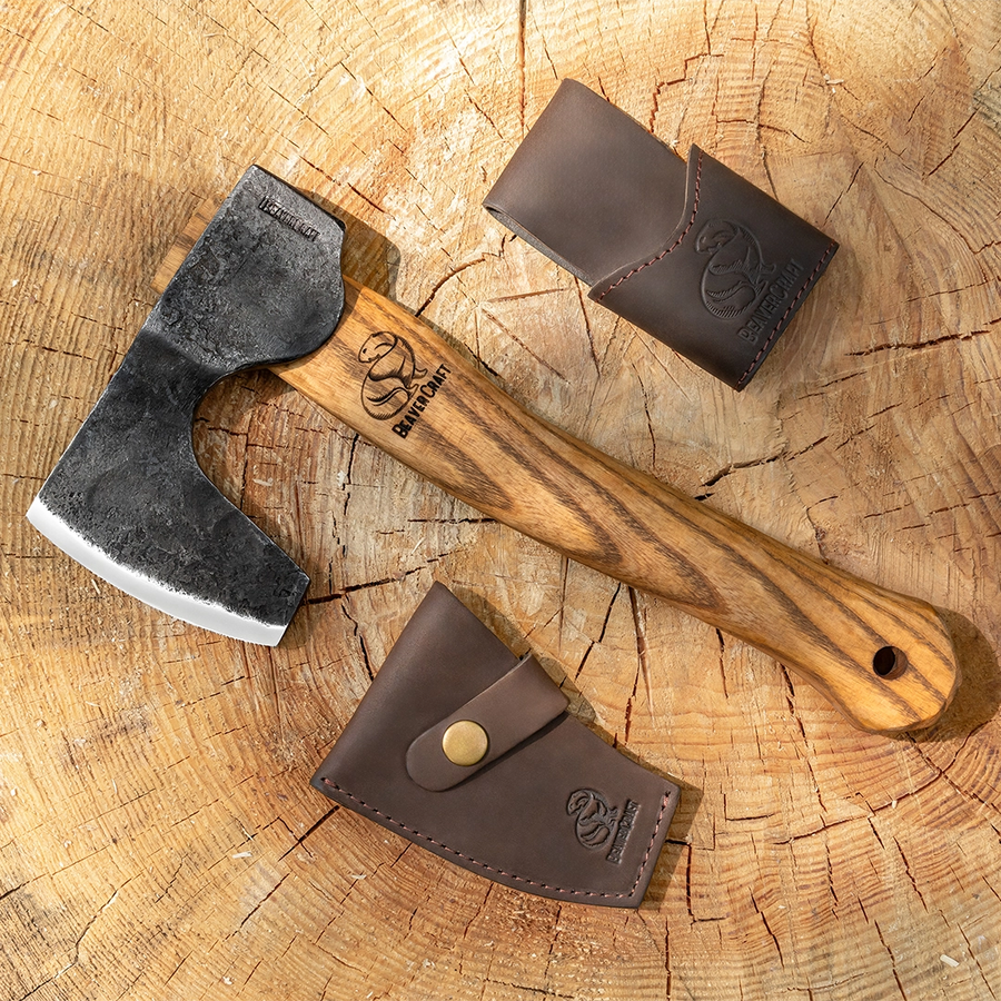 Hacha Bushcraft Compacta de Barba Larga – AX6