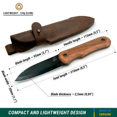 Bushcraft Knives Bundle BSH4 Dusk + BSH5 Shadow + BSH Kid