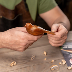 Comfort Bird Kit  – DIY Carving Kit  with Safety Gloves in size S