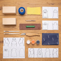 Ghosts Wood Carving Kit – Complete Whittling Kit for Beginners, Kids & Adults
