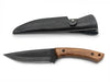 Hunting Knife with Leather Sheath