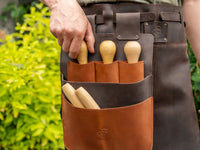 Leather Work Apron and Tool Belt Pouch Set – LC_Set_01