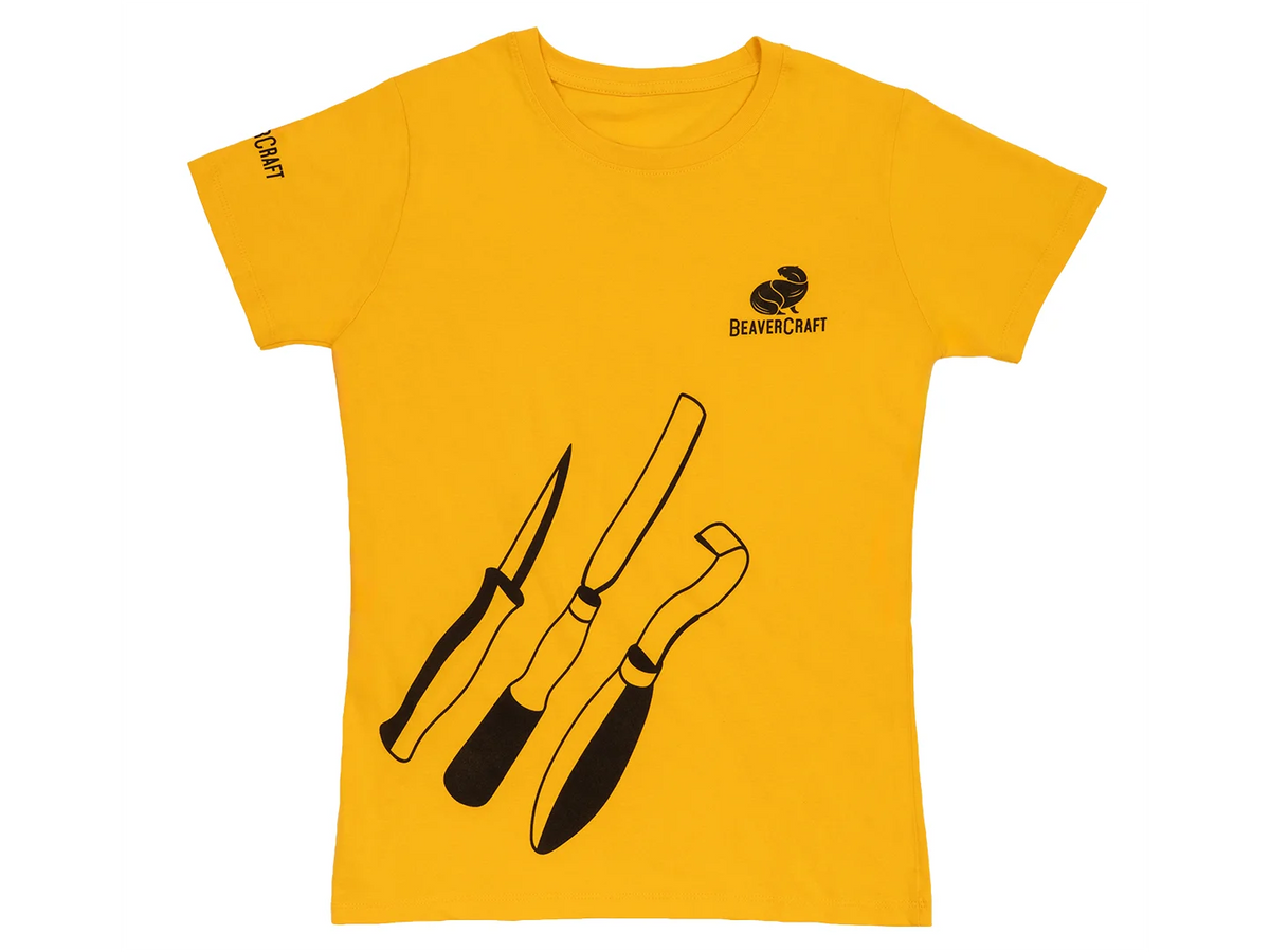 BeaverCraft Men’s T-Shirt (Yellow)