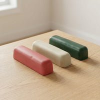 Polishing Compound Set for Leather Strops – 3 Stropping Compounds (Red, White, Green) – P03