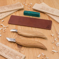 2-Piece Chip Carving Knife Set for Beginners – Wood Carving Set for Wood Decorating – S04