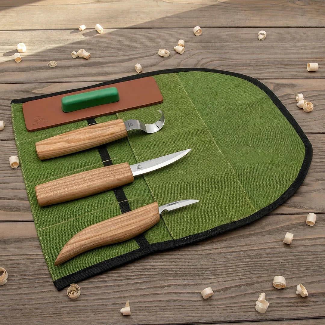 Wood Carving Tool Set for Spoon Carving (Left handed) - S13L